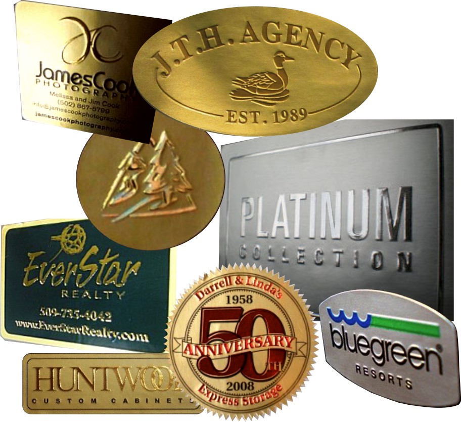 BN embossed foil 2018 brassname