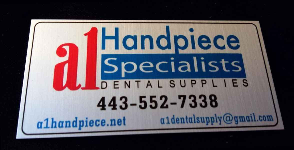 a1 hps metal full color printed aluminum label