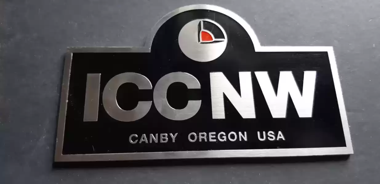 iccnw id logo plate