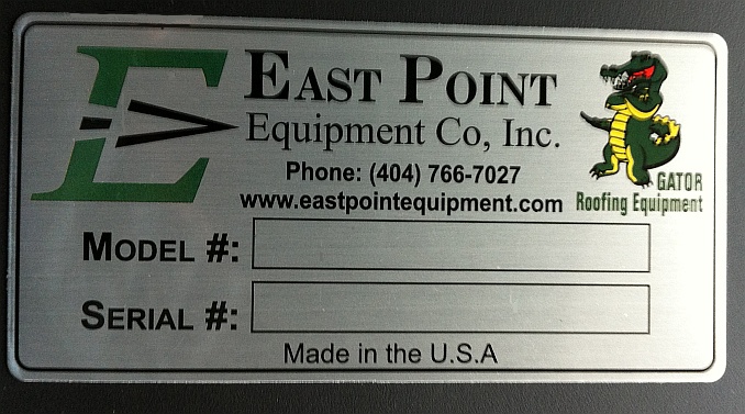 Screen Printed Aluminum multi color brassname