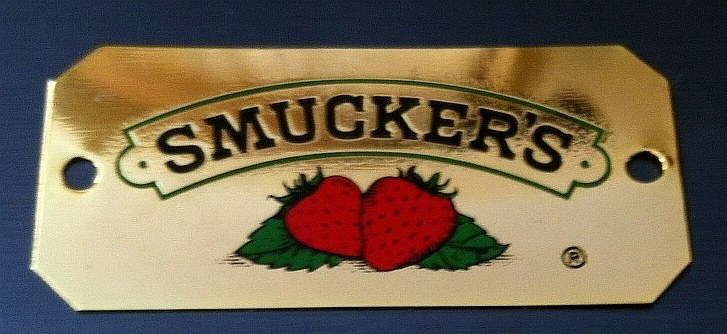 Smuckers Brass etched color filled gold plated.webp
