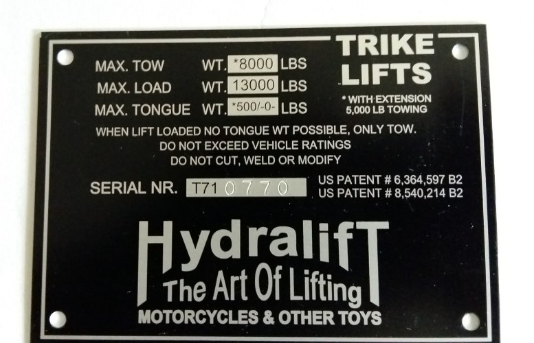 Anodized trike serial