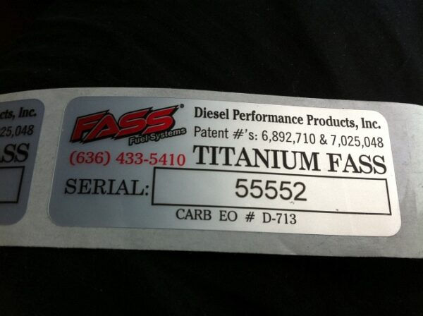 Fass Sticker Brand with Foil Labels & Stickers Customizable Options Available ...